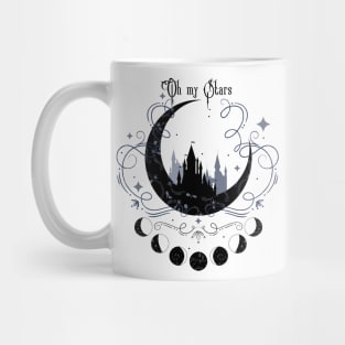 Oh My Stars - Black Mug